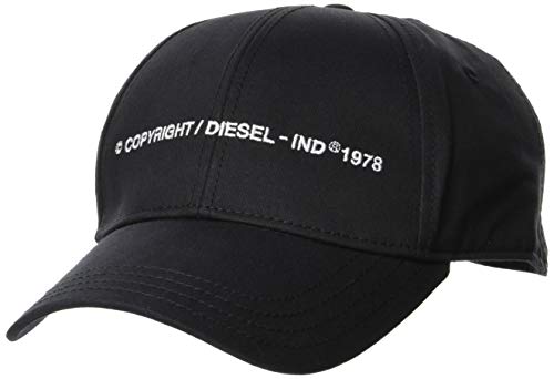 (ディーゼル) DIESEL メンズ キャップ エンブロイダリーデザイン 00SHI00NAUI 02 ブラック 900 (ディーゼル) DIESEL メンズ キャップ エンブロイダリーデザイン 00SHI00NAUI 02 ブラック 900