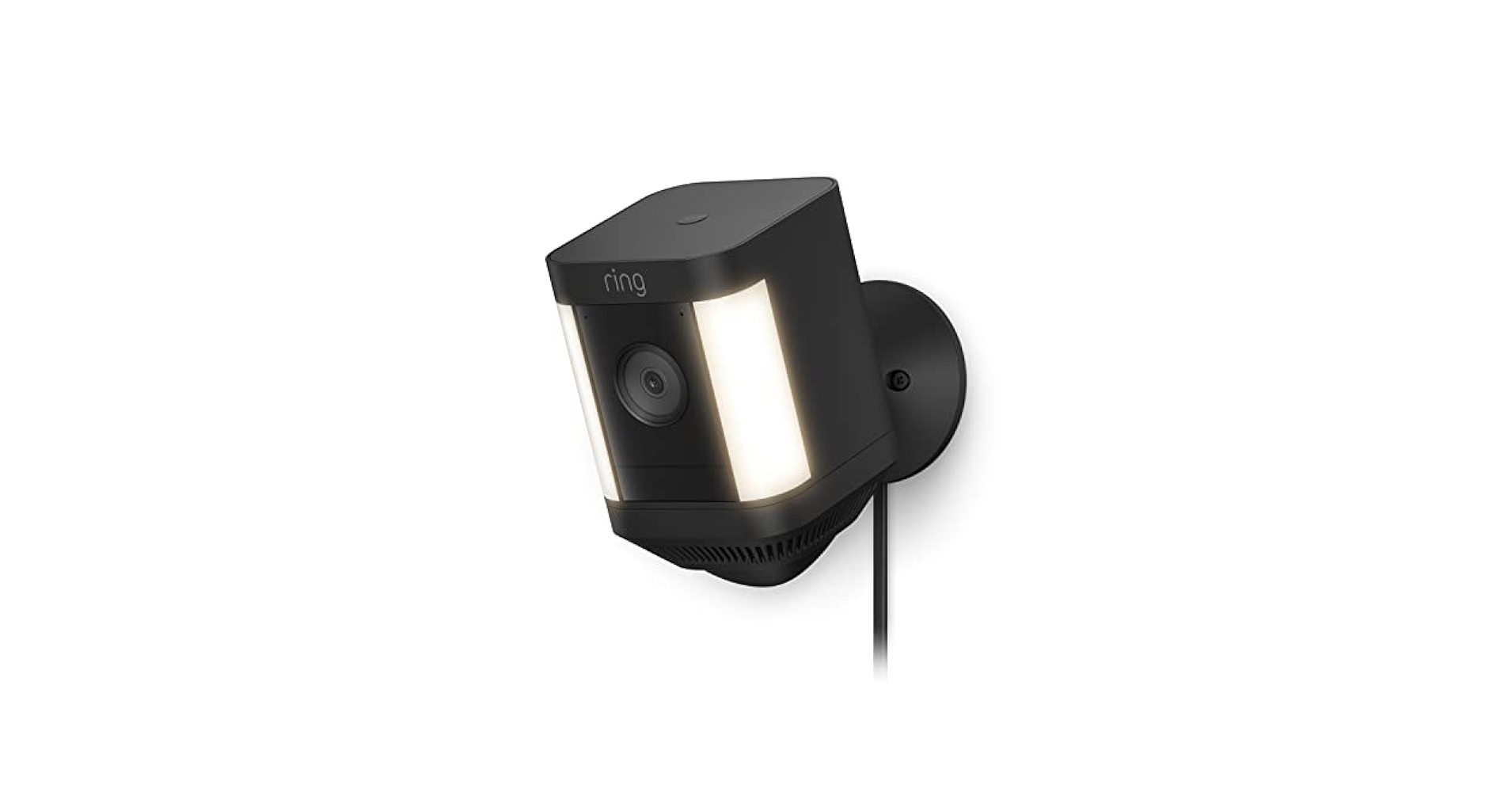 新品Ring Spotlight Cam Plus バッテリー駆動式ブラック黒 Ring Spotlight Cam Plus, Battery - Smart Security Video