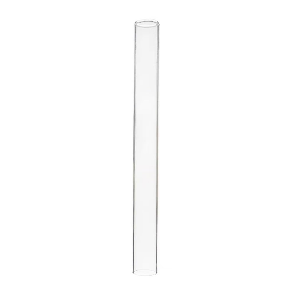 Transparent Glass Tube 1 piece Glass Tube Hollow Transparent 2.5/4mm Thick, DIY Laboratory High Borosilicate Drainage(30x500x4mm)