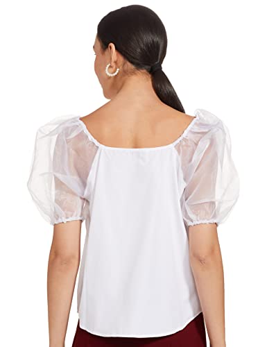 Image of Spykar Women's Cotton Solid Slim Fit Shirt