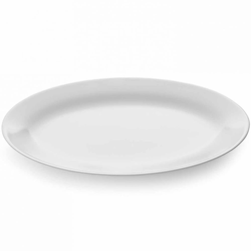 Royal Worcester Serendipity Oval Platter - White Fine Bone China - 32cm Serving Dish
