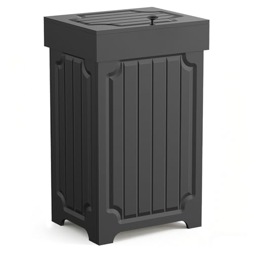 Povrgive 13 Gallon Dog Proof Kitchen Trash Can Cabinet