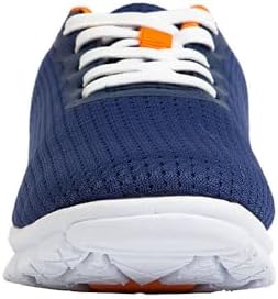 Deer Stags Boy's Haskell Jr Sneaker, Navy/Orange, 5 Big Kid Review | Image 4
