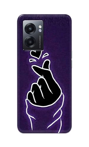 Image of Printed Hard Back Cover Case for Realme Narzo 50 5G Back Cover (Famous South Korean K-Pop Music Icon) -1111