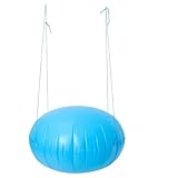 SEWACC Almohada Inflable Redonda Grande de PVC para Piscinas Elevadas Cojín de Aire para Invierno Protección contra Hielo y Hojas Color Azul Claro 120 CM Kit de Mantenimiento