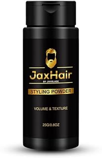 JaxHair Texture powder | All day strong hold | light weight No shine | Oil control powder | Natural look | Hair Boost Powder | Maximum volume | Styling Powder for Texture and Volume | Root lifting powder | Hair dust | Matte finish | hair styling powder | hair lift | hair thickening powder | Mattifying & Volumizing Powder | Magic Powder 25g 0.8oz