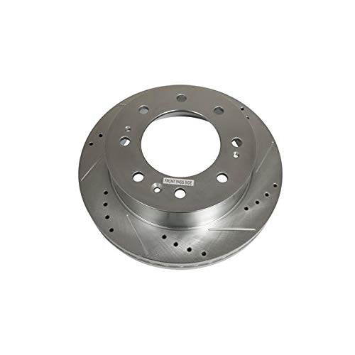 Power Stop AR82153XR Power Stop Extreme Performance Drilled And Slotted Brake Rotors Front Right Power Stop Extreme Performance Drilled And Slotted Brake Rotors