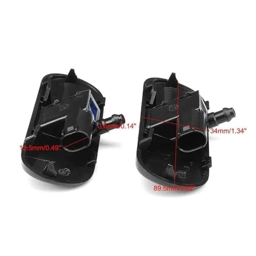 Gicleur de lave-glace bouché Audi A4 solution buse capot 4GD955988 - 4