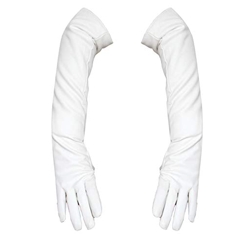 Guanti caldi invernali, moda signora tinta unita