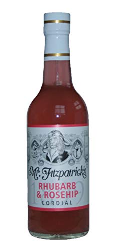 Mr Fitzpatricks Rhubarb Rosehip Cordial, 500 ml