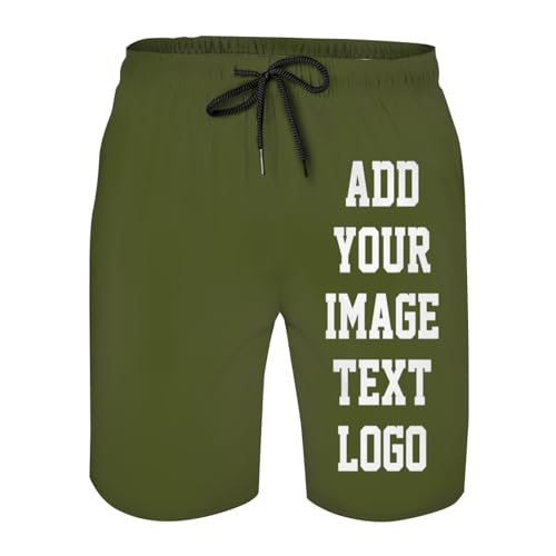 Generic Custom Shorts for Men Personalized Custom Swim Trunks Men Beach Board Shorts Swim Shorts Swimwear Customized Gifts2