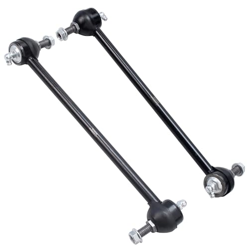 Image of Detroit Axle - AWD 12pc Front Suspension Kit for Ford 2005-2007 Five Hundred Mercury Montego, Strut w /Coil Spring Lower Control Arms w /Ball Joint Sway Bars Inner Outer Tie Rods Boots 2006 Replacement