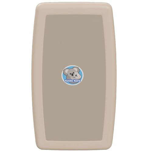 Image of Koala Kare Surface-Mounted Vertical Baby Changing Station, Model KB301-00 (Beige)