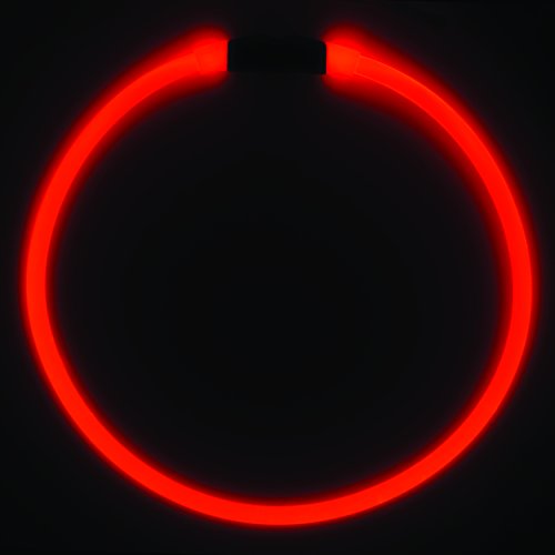 NiteHowl LED Safety Necklace, Red - Image 4