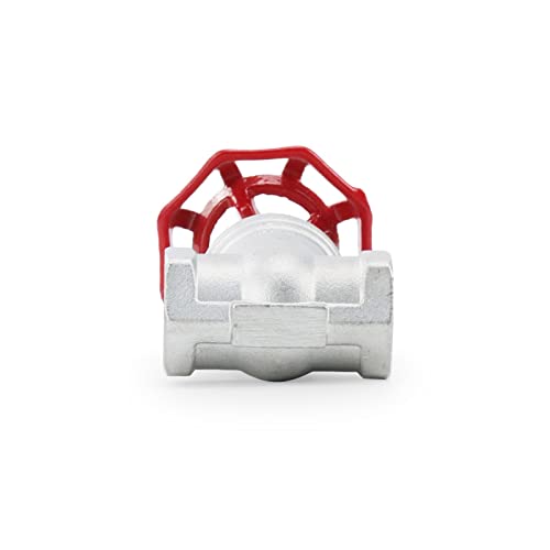 Válvula de compuerta DN20 en acero inoxidable SS304 con rosca hembra de 3/4 pulgadas 6