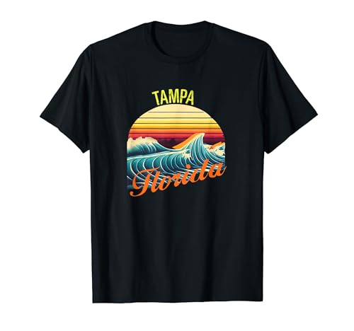Ropa de playa y ropa de surf retro de Tampa, Tampa Camiseta