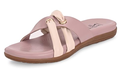 Image of Karaddi Doctor Sandals for Woman | Flats Women Stylish | Womens Sandals Flats | Slippers Orthopedic Footwear for Women Stylish Flat Sandal | Flat Fashion Sandal