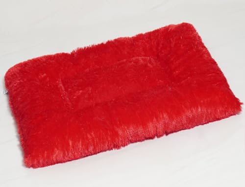 Image of NEXTGO Floor Seat Cushions Yoga Meditation Mat Pooja aasan Soft Extra Comfortable Feather Touch Last Long Upto Washable Material Size 24 x 30 Inch 2 x 2.5 Fit (RED)