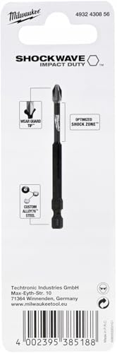 Embouts de vissage MILWAUKEE PH2 x 90 mm 4932430856 - vue 8