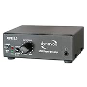 Dynavox Фоноусилвател UPR-2.0, за грамофони с ММ...