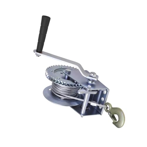 Winche manual con cable de acero de 10m y capacidad 3500lbs miniatura 1