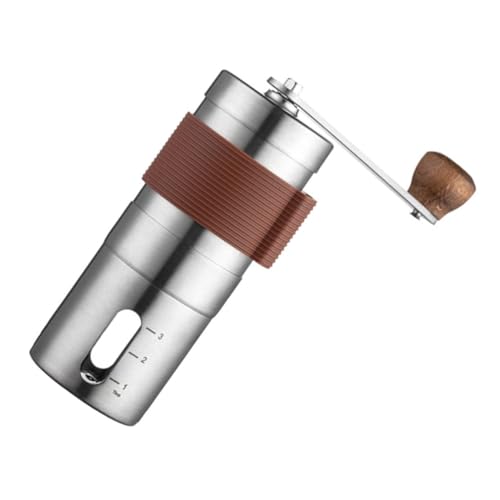 Molinillo de café manual BESTOYARD de acero inoxidable con mango plegable triangular 2