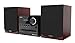 Sharp XL-B512 Micro Component Wireless Bluetooth Audio Streaming & CD Player Wood Speaker System + Remote, USB Port, MP3 Playback, FM Stereo Digital Tuner, Aux Input, Brown Oak