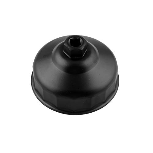 DEDC 86mm Ölfilterschlüssel Ölfilterkappenschlüssel Ölfilterschlüssel Auto passend für N20, N26, N51, N52, N54, N55, N63, N74, S55 und S63 Motoren