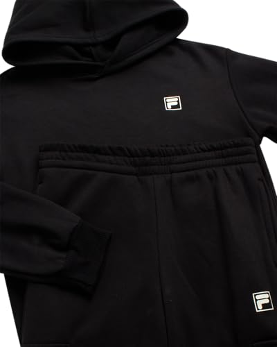 Fila Boys' Tracksuit Set - 2 Piece Performance Fleece Active Hoodie Sweatshirt and Jogger Sweatpants for Boys (Sizes: 8-12)3