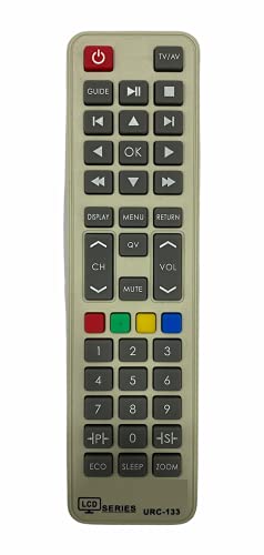 Image of LCD /LED TV Remote Control Compatible for Sansui LCD /LED TV Remote No. URC133 - Please Match The Image with Your Old Remote (Remote Type 9)