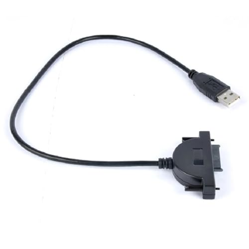 Cable convertidor USB 2.0 a Mini SATA 7+6 13Pin para disco duro miniatura 7