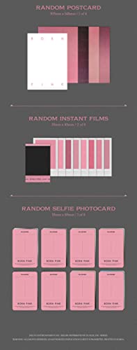 CD BORN PINK BOX SET de BLACKPINK versión rosa con tarjetas 6