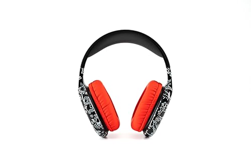 Immagine prodotto: Celly x Keith Haring Cuffie Wireless, Auricolari Ergonomici con Iconico Pattern, Connessione senza Fili, Microfono Incorporato, Controlli Remoti e Autonomia di 6 Ore