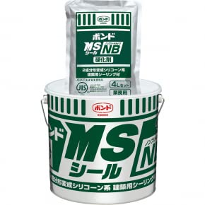Amazon.co.jp: コニシ ボンドMSシール ノンブリードタイプ 4Lセット2 