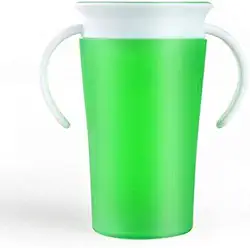 Copo de Treinamento 360 graus com Alça, ImportBaby (Verde)