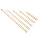 BESPORTBLE 5pcs Parrot Cage Perches Stand Pole, Parrot Stand Wood Bird Stand Parrot Perch Bird Cage Perch Wooden Paw Grinding Stick for Cockatiels Bird Cage Accessories