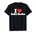 I Love Heart Fake Boobs Funny I Red Hot Heart Boobies Jokes T-Shirt