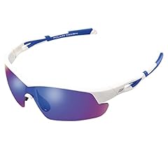 Mat White/Blue Mirror