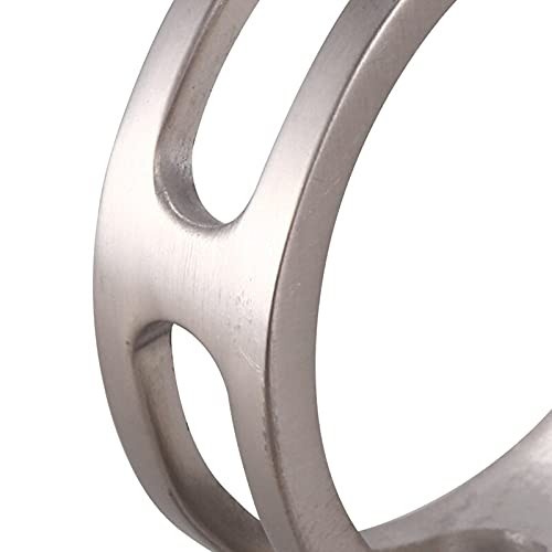 Fahrradsattelklemme Fahrradsattelklemme, Sattelklemme, Fahrradsattelklemme, Sattelstützenklemmen, Mountainbike-/Rennrad-Sattelstütze, Sattelrohrclip aus Titanlegierung, Titanfarbe – 27,2 mm(34.9)
