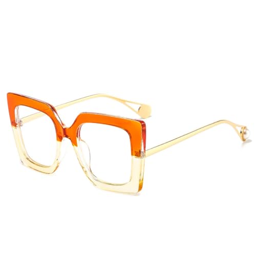 Lunettes de soleil carrées perles vintage grand format tendance été pour femme