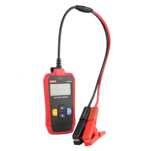 UNI-T UT673A Battery Tester for 12V/24V Automotive Battery, UPS Battery with Internal Resistance Display Feature and Multiple Test Modes