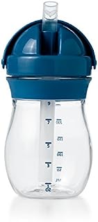 OXO Tot Transitions Straw Cup 9 Ounce, Navy, Pack of 1