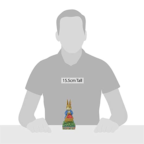 Enesco Jim Shore Bpjs Peter With Basket Figurine, Blue - Image 4