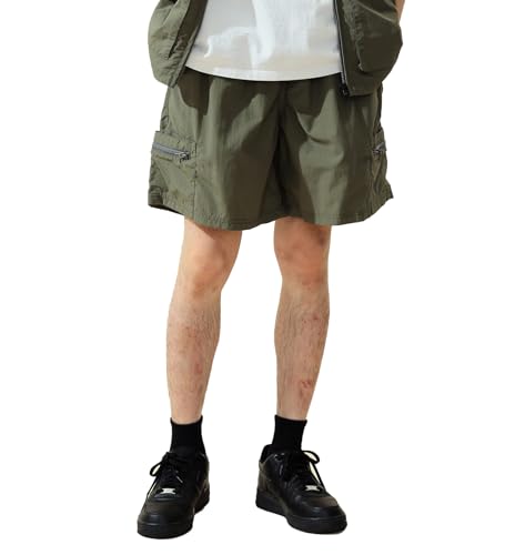 [アルファインダストリーズ] ボトム テックカーゴショーツ supplex TB2051 メンズ V.GRAY