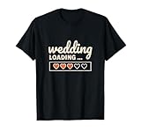 Fortschrittsbalken für Hochzeitsladen T-Shirt