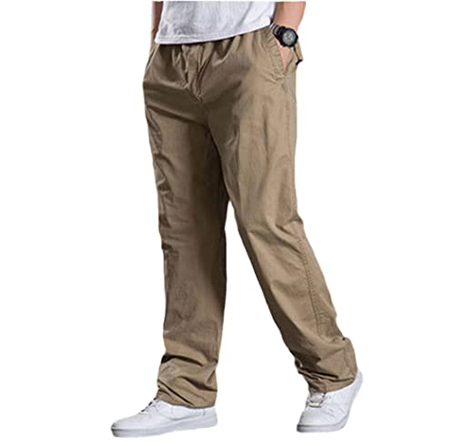 Pantalon cargo décontracté en coton pour les sorties outdoor et le week-end