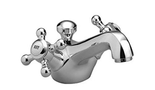 Mezclador de lavabo de un solo agujero de Dornbracht MADISON, con residuos emergentes, proyección de 130 mm, 22500360-28, Color: Latón cepillado