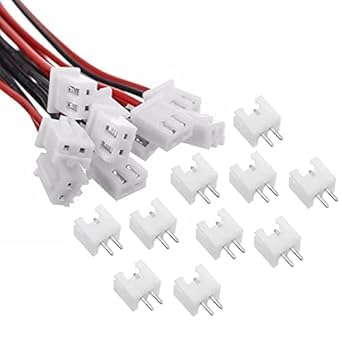SP Electron 2-Pin JST Male Female Cable Connector 2.54mm 11-inch (Pair of 20) (B0CR3N57M1) Amazon Price History, Amazon Price Tracker