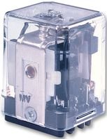 TE CONNECTIVITY/POTTER & BRUMFIELD KUP-14A15-12 Power Relay, 3PDT, 12VAC, 10A, Plug in