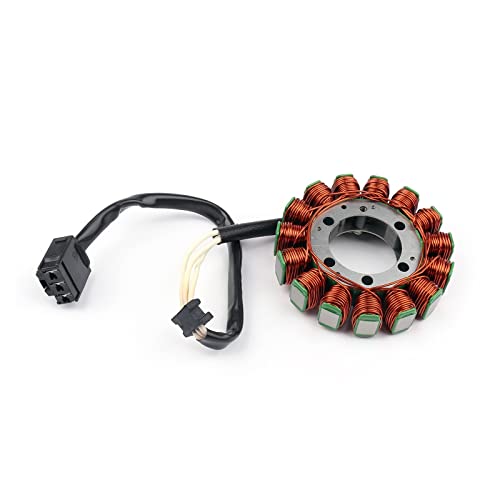 Statorspule kompatibel mit Aprilia RSV4 R 1000 2011–2015 Tuono 1100 RR/Factory 2016–2017 Magneto Generator Motor Statorspule